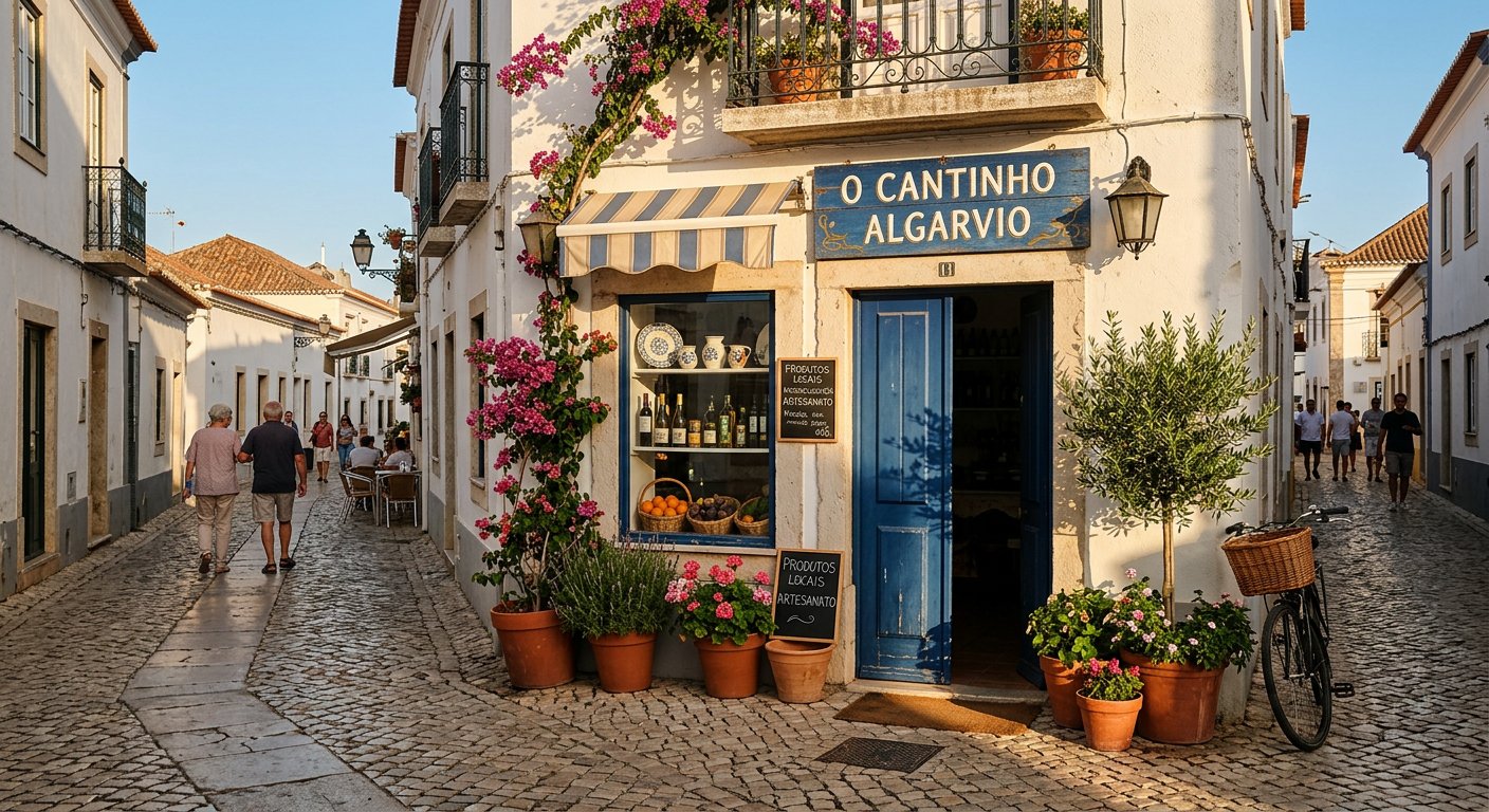 Lokales Geschäft an der Algarve